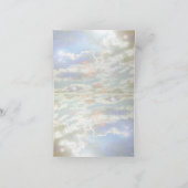 Russian - Thank You - Clouds Card, Bedankkaart (Binnen)