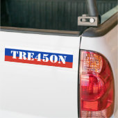 Russian Trump Treason 45 Bumpersticker (Op Truck)