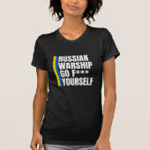 Russian Warship Go F Yourself Essential T-shirt (Voorkant)