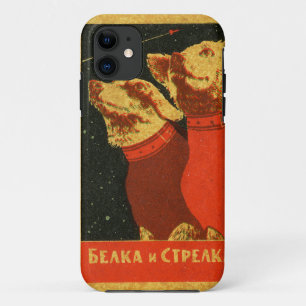 Russion Space Dog iPhone Case