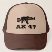 Russisch AK 47-pet ontwerp Trucker Pet (Voorkant)
