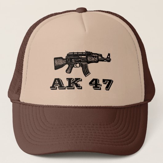 Russisch AK 47-pet ontwerp Trucker Pet (Voorkant)