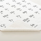 Russisch | alfabet met uitspraak sherpa deken (3/4)