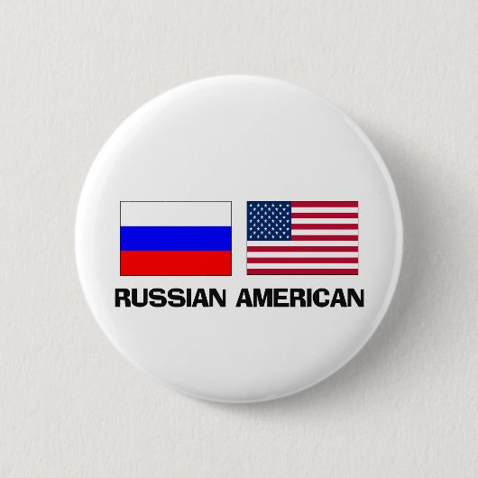 Russisch-Amerikaans Ronde Button 5,7 Cm (Voorkant)