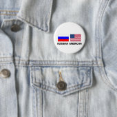 Russisch-Amerikaans Ronde Button 5,7 Cm (In situ)