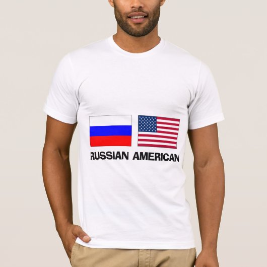 Russisch-Amerikaans T-shirt (Voorkant)