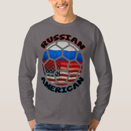 Russisch-Amerikaans T-shirt van de Voetbal