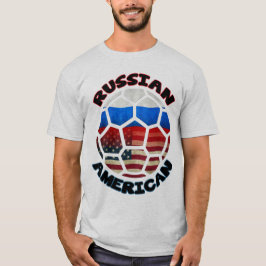 Russisch-Amerikaans Voetbal T-shirt