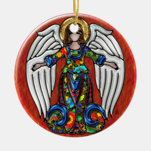 Russisch Angel (gepersonaliseerd Ornament van kera