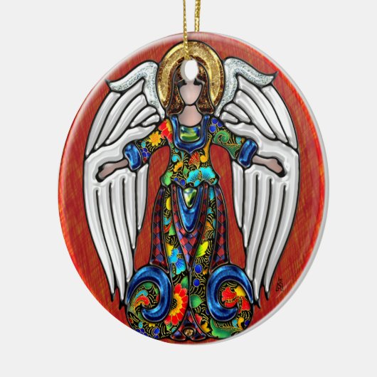 Russisch Angel (gepersonaliseerd Ornament van kera (Links)