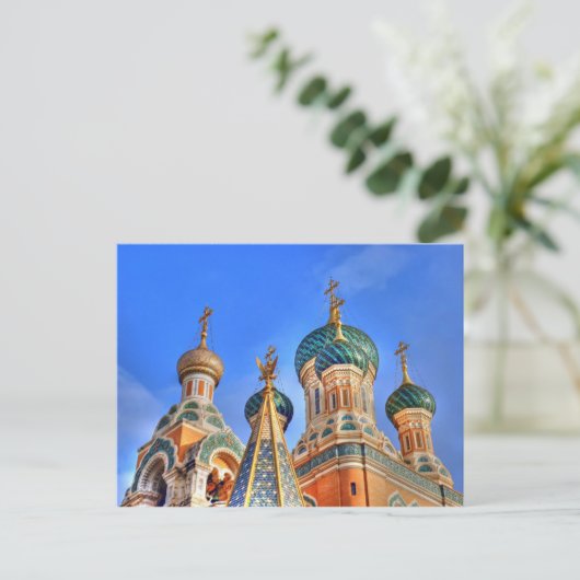 Russisch Basilica Briefkaart (Staand voorkant)