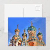 Russisch Basilica Briefkaart (Voorkant / Achterkant)