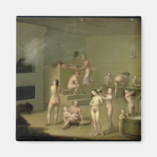 Russisch Bath, 1825 Magneet (Voorkant)