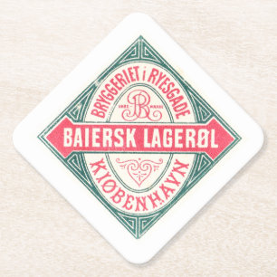 Russisch Bierlabel Onderzetter