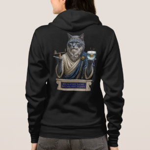 Russisch Blau Archimedes Kat Hoodie