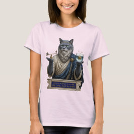 Russisch Blau Archimedes Kat T-shirt