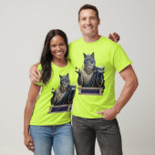 Russisch Blau Archimedes Kat T-shirt (Unisex)