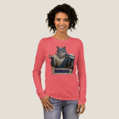Russisch Blau Archimedes Kat Tri-Blend Shirt (Voorkant)