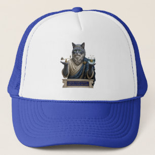 Russisch Blau Archimedes Kat Trucker Pet