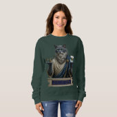 Russisch Blau Archimedes Kat Trui (Voorkant volledig)