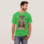 Russisch Blau Arlequin Kat T-shirt (Voorkant volledig)