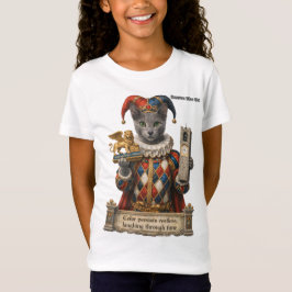 Russisch Blau Arlequin Kat T-shirt