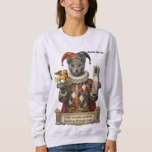 Russisch Blau Arlequin Kat Trui