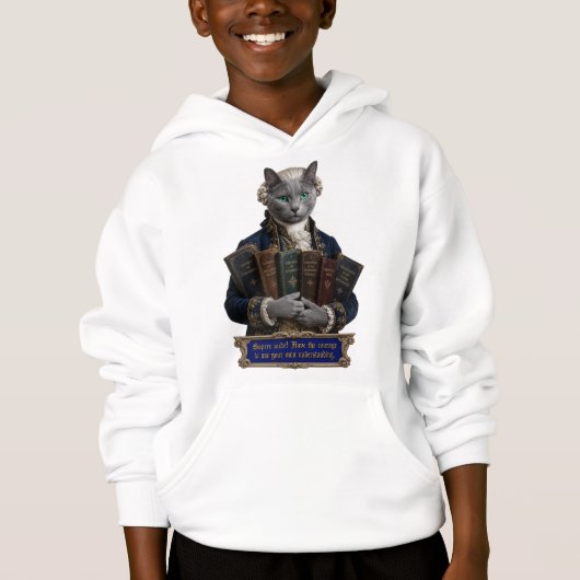 Russisch Blau Immanuel Kant Kat (Voorkant)