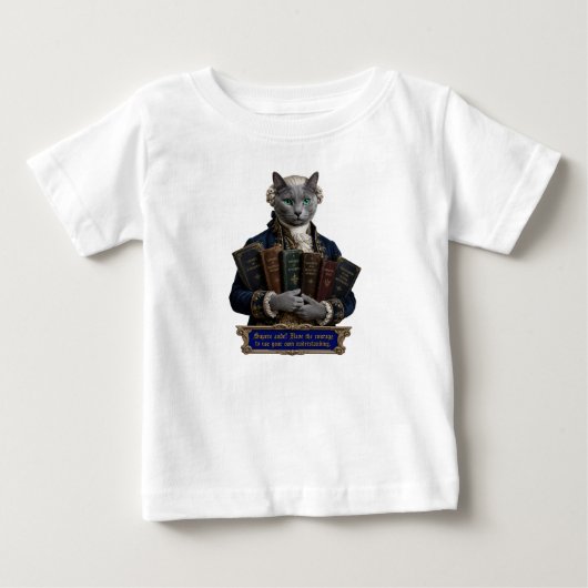 Russisch Blau Immanuel Kant Kat (Voorkant)