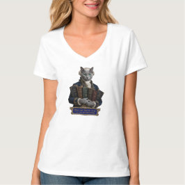 Russisch Blau Immanuel Kant Kat T-shirt