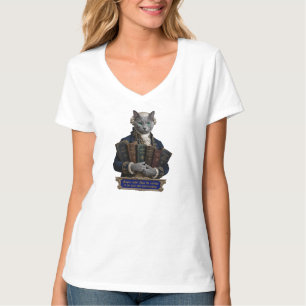 Russisch Blau Immanuel Kant Kat T-shirt
