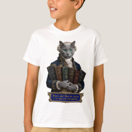 Russisch Blau Immanuel Kant Kat T-shirt