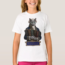 Russisch Blau Immanuel Kant Kat T-shirt