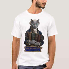 Russisch Blau Immanuel Kant Kat T-shirt
