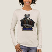 Russisch Blau Immanuel Kant Kat Tri-Blend Shirt (Voorkant)