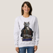 Russisch Blau Immanuel Kant Kat Trui (Voorkant volledig)