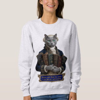 Russisch Blau Immanuel Kant Kat Trui