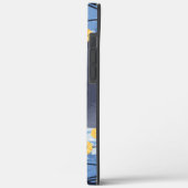 Russisch Blau Kat Geel Bloemen Case-Mate iPhone Case (Achterkant / Links)
