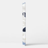 Russisch Blau Kat Geel Bloemen Case-Mate iPhone Case (Achterkant / Rechts)