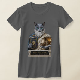 Russisch Blau Plato Kat T-shirt