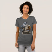 Russisch Blau Plato Kat T-shirt (Voorkant volledig)