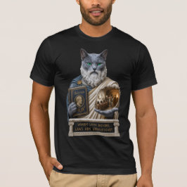 Russisch Blau Plato Kat T-shirt