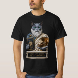 Russisch Blau Plato Kat T-shirt