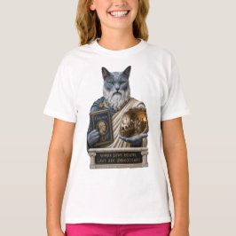 Russisch Blau Plato Kat T-shirt
