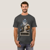 Russisch Blau Plato Kat T-shirt (Voorkant volledig)