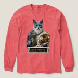 Russisch Blau Plato Kat Tri-Blend Shirt