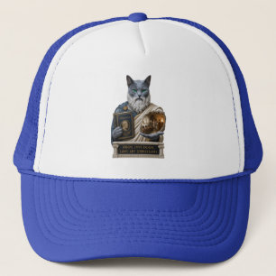 Russisch Blau Plato Kat Trucker Pet