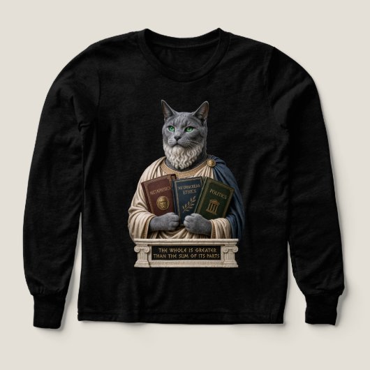 Russisch Blauw Aristoteles Kat (Voorkant)
