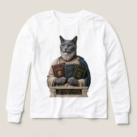 Russisch Blauw Aristoteles Kat (Voorkant)