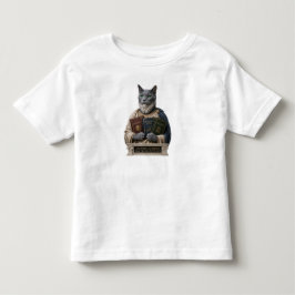 Russisch Blauw Aristoteles Kat Kinder Shirts